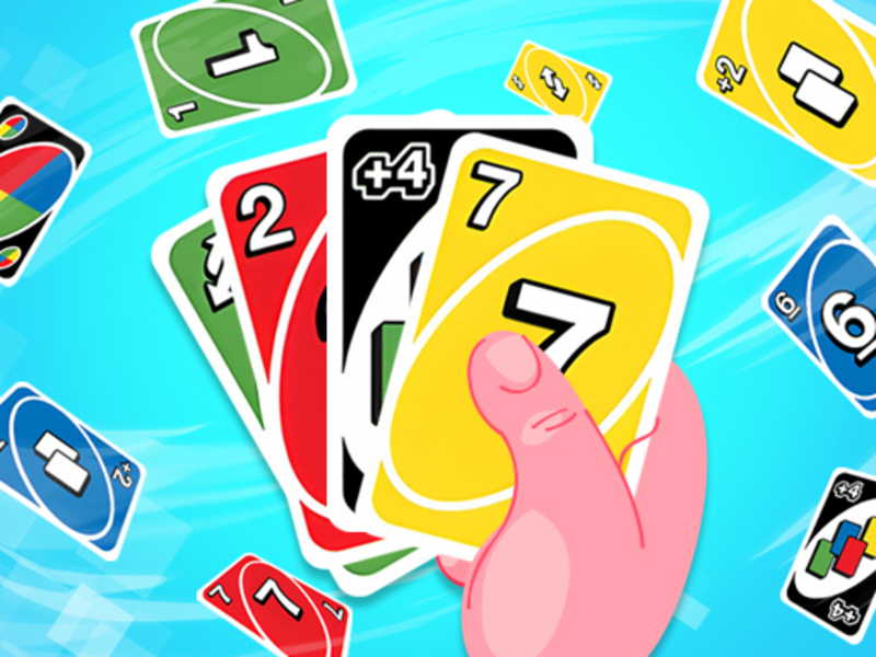 Spel Uno Party Card aanlyn