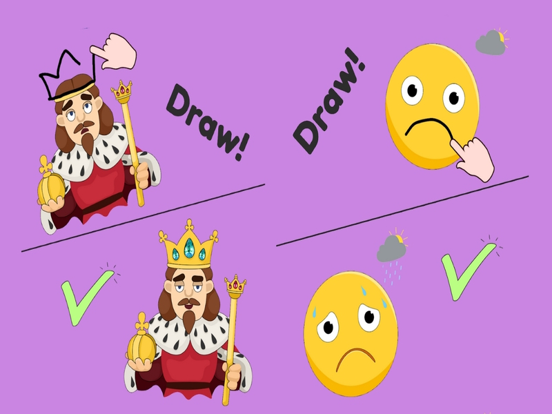 Spel DOP: teken een deel aanlyn