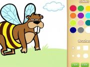 Spel Snaakse dierekleurboek vir kinders aanlyn