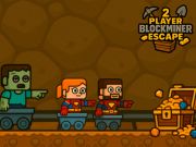 Spel 2 Speler Blockminer Escape aanlyn