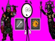 Spel Stickman kies aksies aanlyn