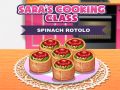 Spel Sara se Kookklas: Spinasie Rotolo aanlyn Spel Sara se Kookklas: Spinasie Rotolo aanlyn