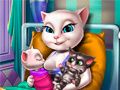 Spel Angela se tweeling se geboorte aanlyn Spel Angela se tweeling se geboorte aanlyn