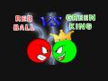 Spel Rooi Bal teen Groen Koning aanlyn