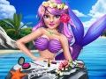 Spel Prinses See-meisie Grimeringsstyl aanlyn Spel Prinses See-meisie Grimeringsstyl aanlyn