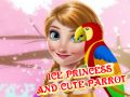 Spel Ys Prinses en Lieflike Papegaai aanlyn