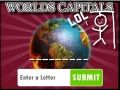 Spel Hangman: Hoofstede aanlyn