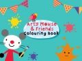 Spel Arty Muis en Vriende Kleurboek aanlyn