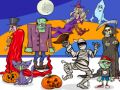 Spel Vind 5 Verskille Halloween aanlyn
