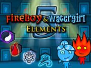 Spel Vuurseun en Watermeisie 5: Elemente aanlyn Spel Vuurseun en Watermeisie 5: Elemente aanlyn