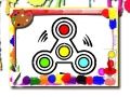 Spel Fidget Spinner Kleurboek aanlyn Spel Fidget Spinner Kleurboek aanlyn