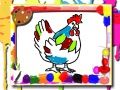 Spel Hoender Kleurenboek aanlyn Spel Hoender Kleurenboek aanlyn
