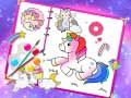 Spel Fantastiese Pragtige Eenhoring Kleurboek aanlyn