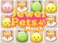 Spel Jewel Pets Match aanlyn