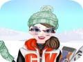 Spel Gelukkige Ski Aankleed aanlyn