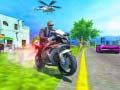 Spel Polisie Motorfiets Bestuurder aanlyn