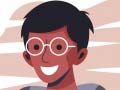 Spel Seuns Met Brille: Legkaarte aanlyn