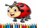 Spel Kleurboek Lieweheersbeestjie aanlyn