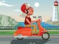 Spel Kleur Stad Scooter Rit aanlyn