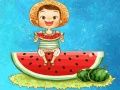 Spel Puzzel Waatermelon en Dranke aanlyn