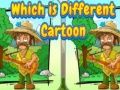 Spel Watter verskil cartoon aanlyn