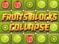 Spel Vrugte Blokke Ineenstorting aanlyn