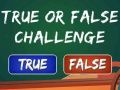Spel Waar of Vals Uitdaging aanlyn