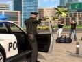 Spel Puzzel van Karikatuur Polisi Motors aanlyn
