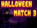 Spel Halloween Match 3 aanlyn