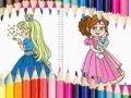 Spel Pragtige Prinses Kleurboek aanlyn
