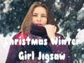 Spel Kersfees Winter Meisie Legpuzzel aanlyn