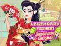 Spel Legendêre Mode van die Japannese Geisha aanlyn