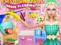 Spel Schoonmaak van Mode-pop Huis aanlyn Spel Schoonmaak van Mode-pop Huis aanlyn