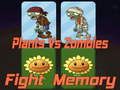 Spel Plante teen Zombies Gevecht Geheue aanlyn