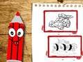 Spel Terug na Skool Motors Kleurboek aanlyn