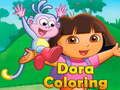 Spel Kleur Dora aanlyn Spel Kleur Dora aanlyn