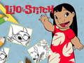 Spel Kleurboek Lilo en Stitch aanlyn