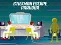 Spel Stickman Ontsnapping Parkour aanlyn