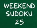 Spel Naweek Sudoku 25 aanlyn
