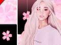 Spel Ariana Grande Piano Teëls Pienk, Musiek en Magie aanlyn