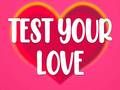 Spel Toets jou liefde aanlyn