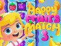 Spel Gelukkige Vrugte Match3 aanlyn