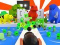 Spel Bowling teen Zombies Fabriek 3D aanlyn