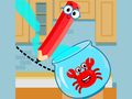 Spel Rooi Krab Tekening aanlyn
