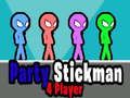 Spel Partytjie Stickman 4 Spelers aanlyn