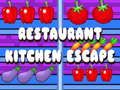 Spel Restourant Kombuis Ontsnapping aanlyn Spel Restourant Kombuis Ontsnapping aanlyn
