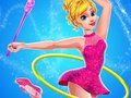 Spel Gimnastiek Superster Meisies Aankleed aanlyn