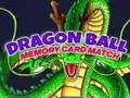Spel Dragon Ball geheue kaart wedstryd aanlyn