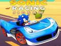 Spel Sonic wedren Legpuzzle aanlyn