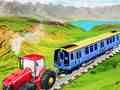 Spel Geketende trekker wat 'n trein sleep aanlyn Spel Geketende trekker wat 'n trein sleep aanlyn